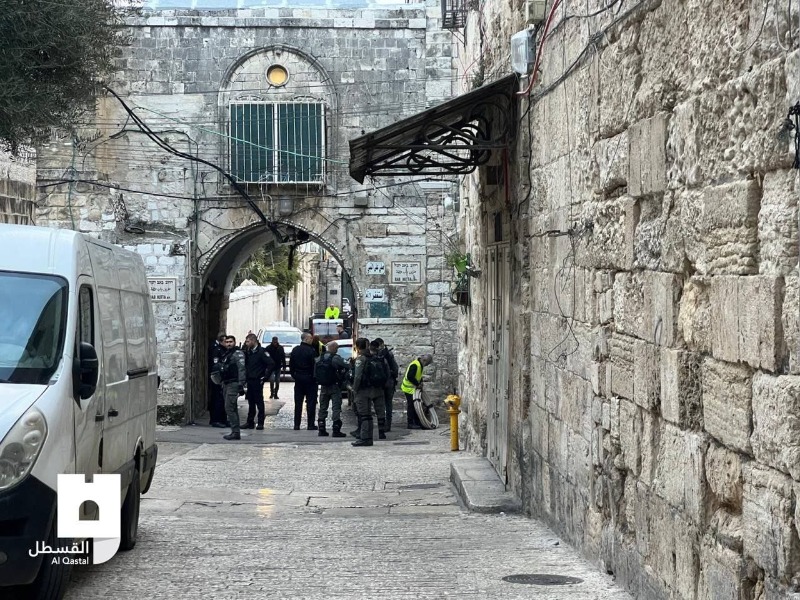 عملية طعن في البلدة القديمة في القدس...