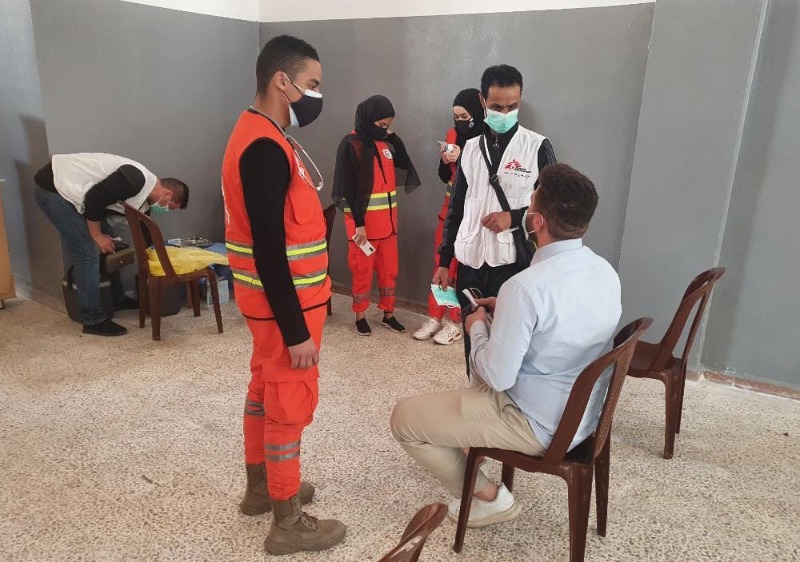 مستشفى الهمشري ومنظمة أطباء بلا حدود في مخيم البص منطقة الفوار ومشاريع الهبة