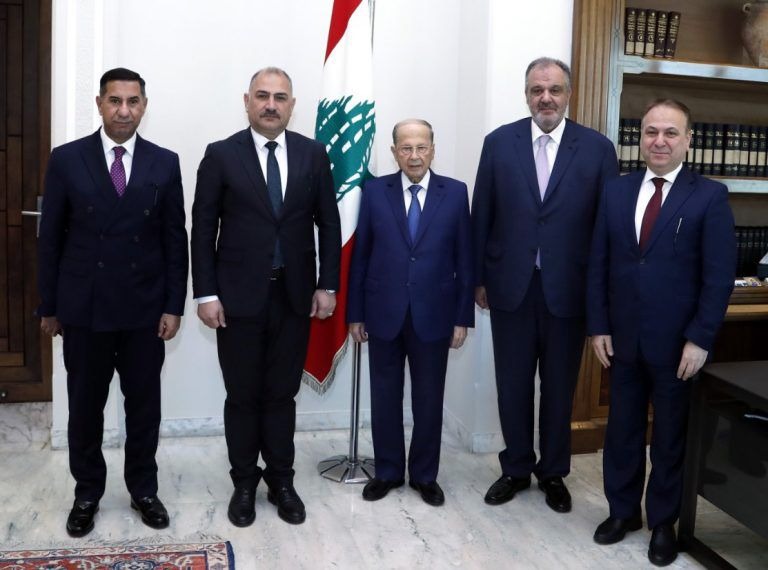 وزير الصناعة  العراقي..  يختتم زيارته الى بيروت...