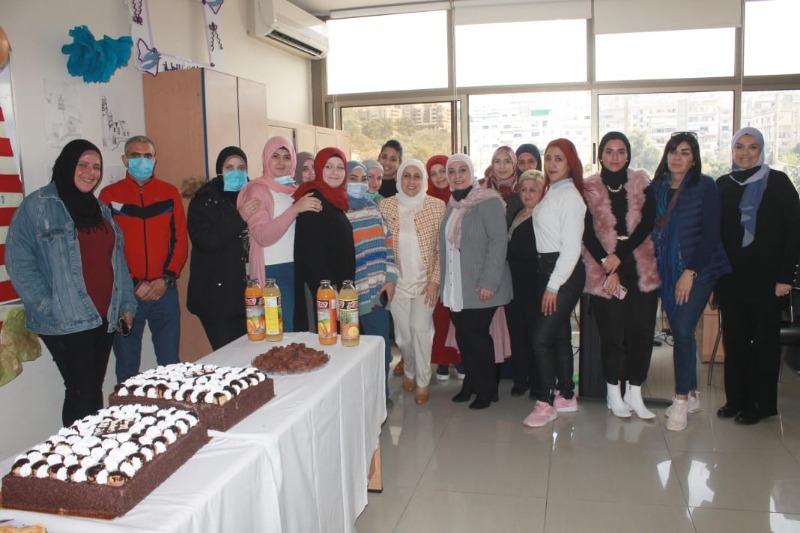 معهد صيدا التقني في جمعية المواساة احتفل بيوم المعلم