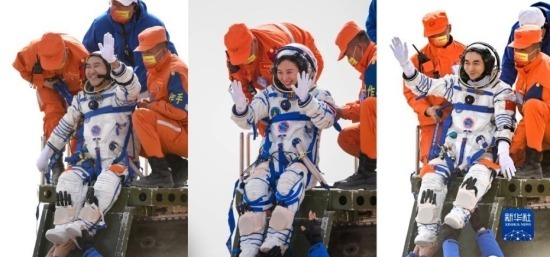 عودة 3 رواد صينيين بعد أطول مهمة مأهولة في الفضاء