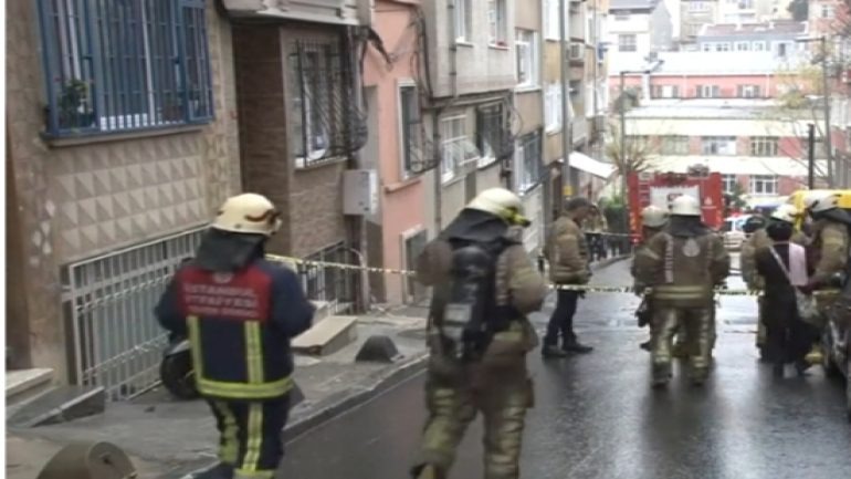 انفجار يهز بناء في منطقة بيوغلو في اسطنبول..