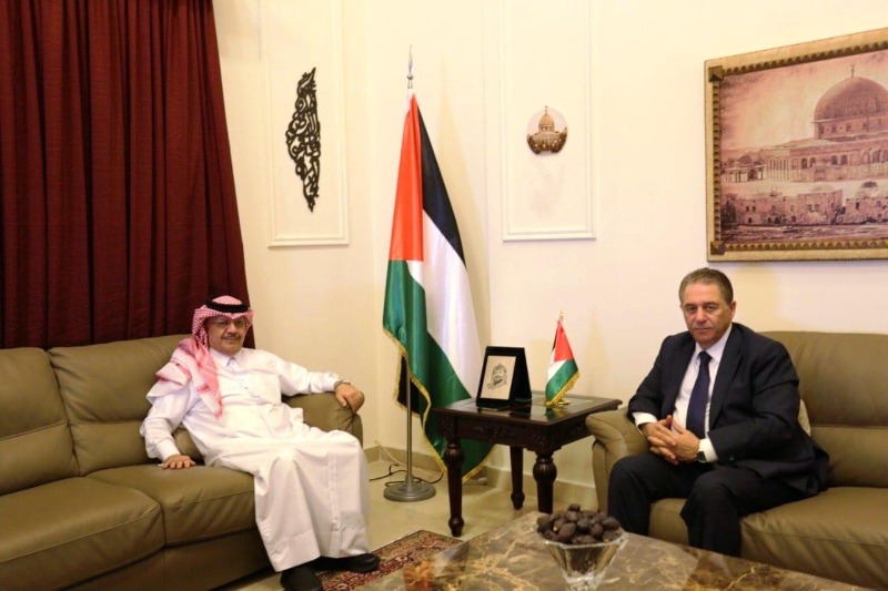 السفير دبور يستقبل السفير القطري في لبنان