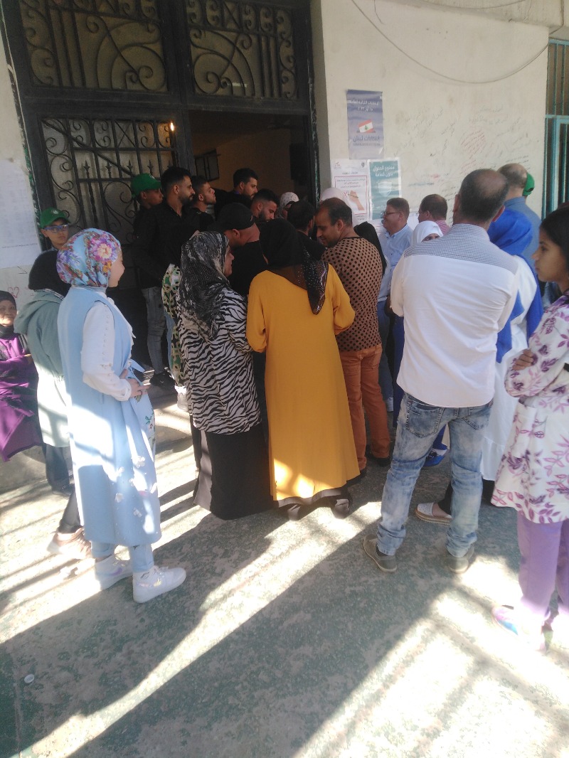 بالصور: الانتخابات النيابية في بلدة طبايا قضاء صيدا