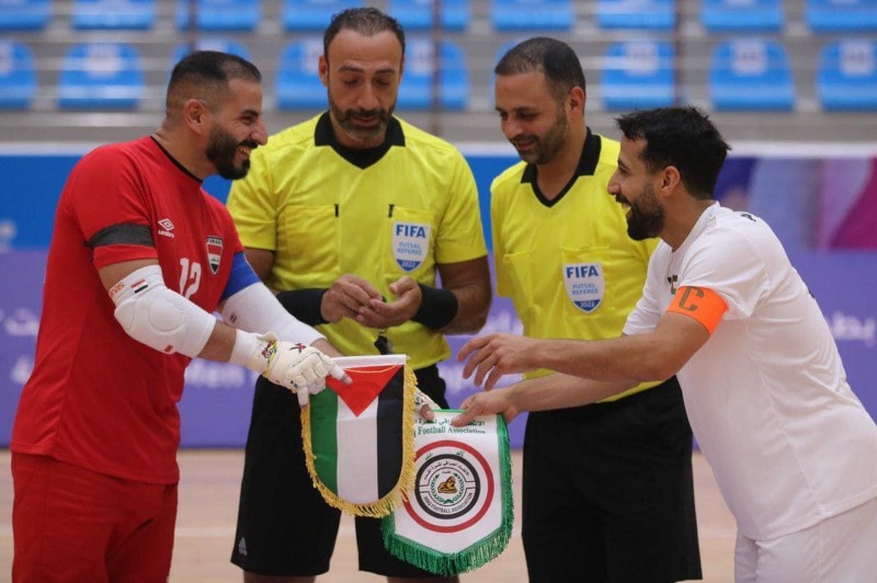 المنتخب العراقي يقلب خسارته في الشوط الأول لفوز أمام فدائي الصالات في بطولة غرب آسيا
