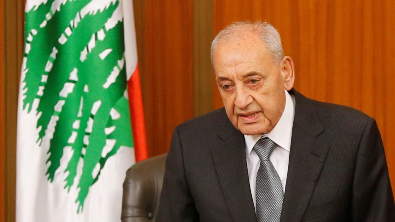 الرئيس بري هنأ المنتخب اللبناني بفوزه على المنتخب الصيني
