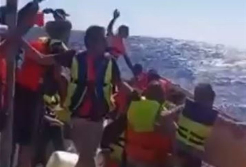بالفيديو.. غرق مركب لبناني غير شرعي قبالة شواطئ تركيا... وتدخّل "أوروبي"