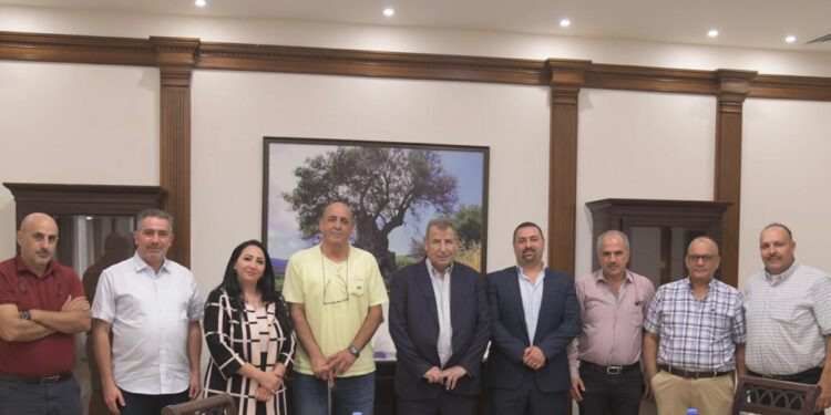 اللجنة الرئاسية العليا لشؤون الكنائس في فلسطين تستقبل رؤساء وممثلي الاندية الأرثوذكسية في بيت لحم