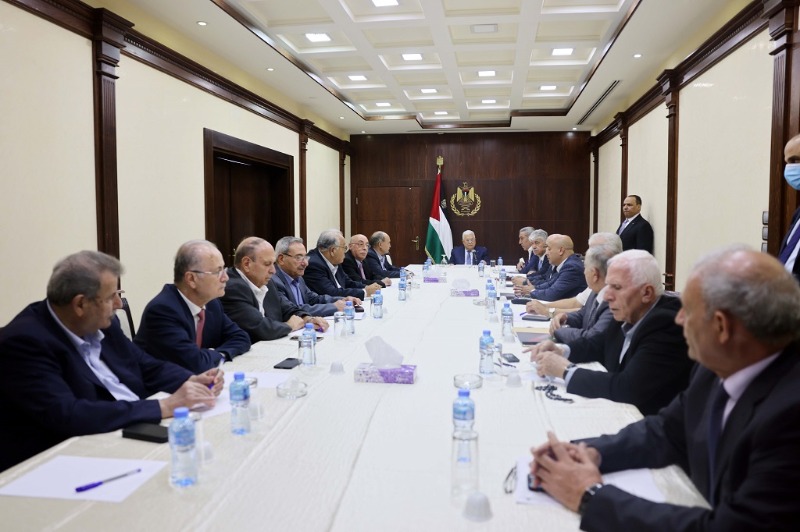 الرئيس  عباس يترأس اجتماعا للجنة التنفيذية
