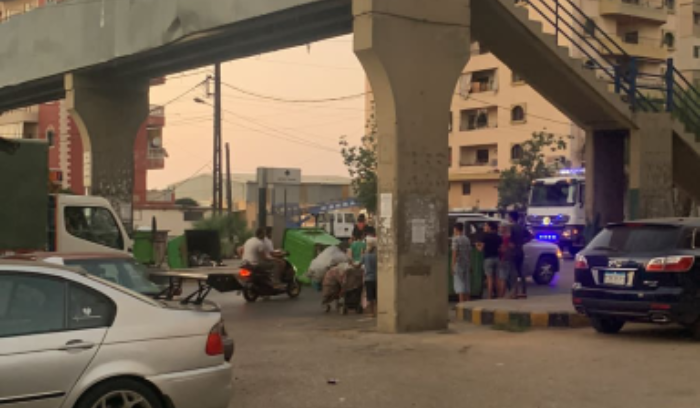 قطع الطريق الدولي في البداوي احتجاجا على تردي الاوضاع المعيشية