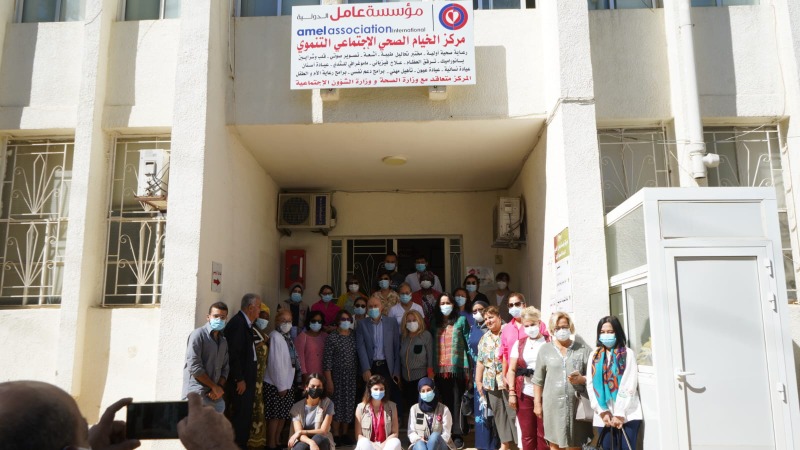 مجلس الإدارة للمجلس الدولي للمرأة  يزور "عامل" في الخيام