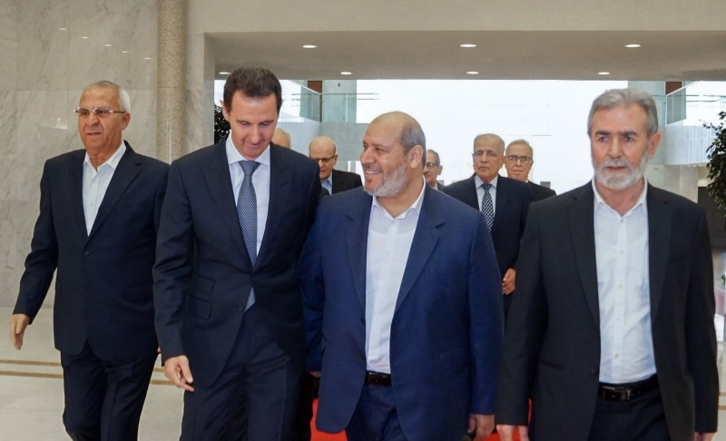 خليل الحية من دمشق: إلتقينا الرئيس الأسد في لقاء تاريخي وانطلاقة جديدة للعمل المشترك