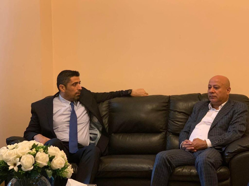 د. ابو هولي يبحث مع رئيس لجنة الحوار اللبناني الفلسطيني أزمة "الأونروا" المالية وتعزيز التشاور في قضايا اللاجئين