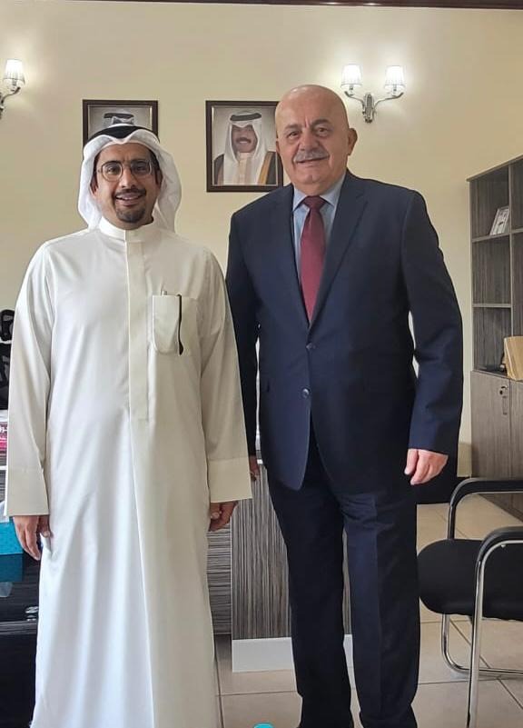 السفير يونس يلتقي قائم بأعمال سفارة الكويت لدى الامارات