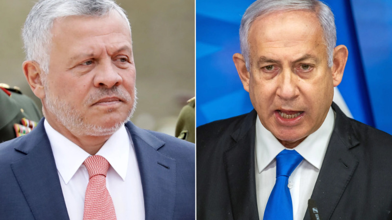 "إسرائيل" ترفض طلب ملك الأردن