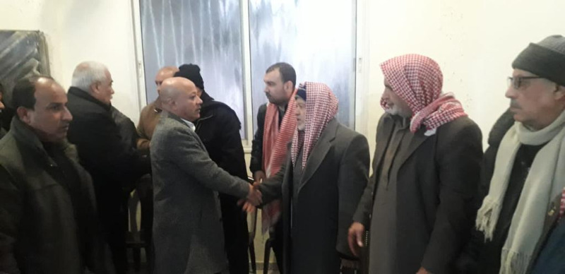 د. أبو هولي ينقل تعازي الرئيس "أبو مازن" بضحايا كارثة الزلزال إلى ذويهم في قطاع غزة