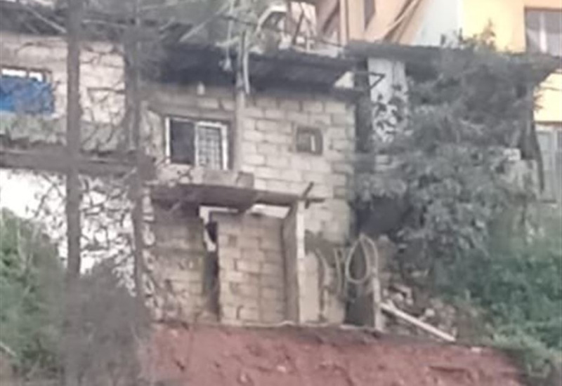 إخلاء منزل في طرابلس بعد انهيار جزء منه