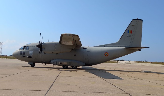 وصول طائرة عسكرية رومانية الى مطار بيروت تحمل مساعدات لمتضرري الزلزال في سوريا