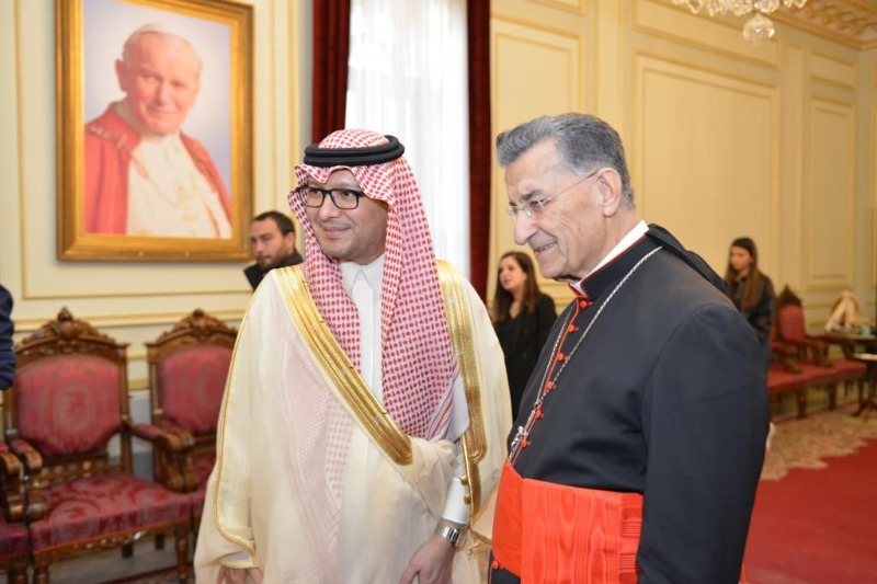 السفير بخاري بعد لقائه  البطريرك الراعي: السعودية ليس لديها شخصية معينة للرئاسة