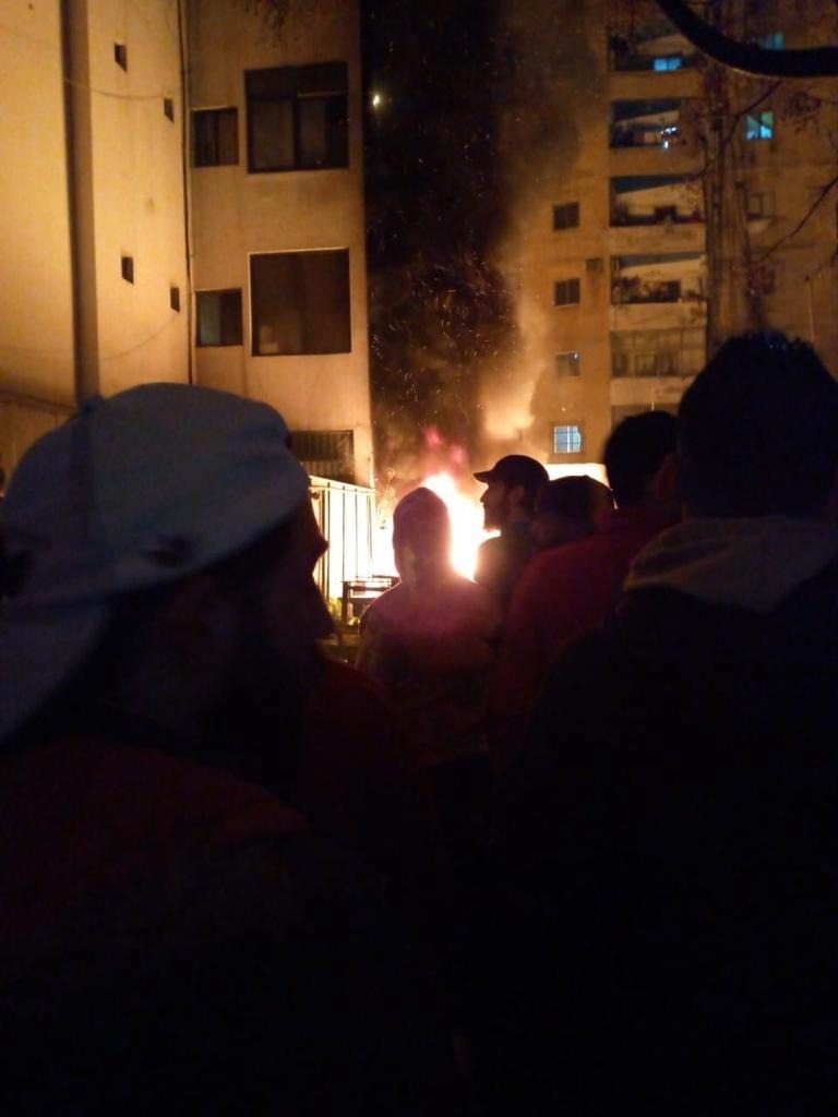 حريق بمستودع درّاجات ناريّة في طرابلس