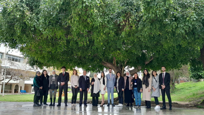افتتاح "مؤتمر نموذج  هيئة الأمم المتحدة لطلاب ثانوية رفيق الحريري - 2023HARMUN"