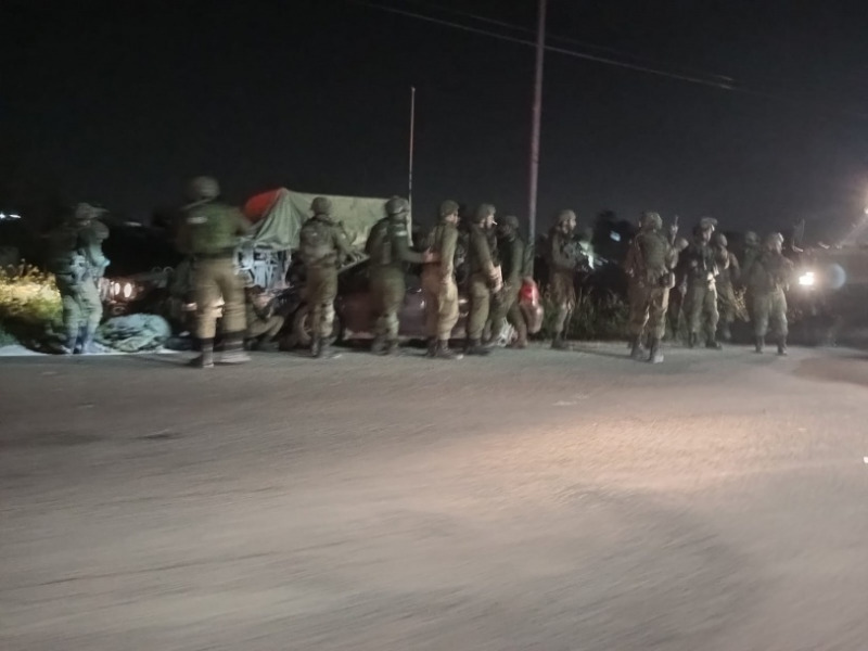 إصابة عدد من جنود الاحتلال بعملية دهس شمال الخليل