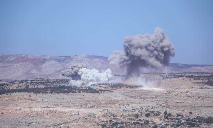 الجيش السوري يعلن استهدافه مقار للإرهابيين في ريف إدلب