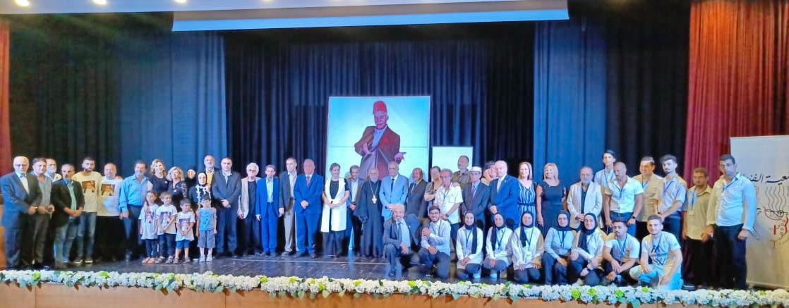 تكريم عبد الله الحمصي على مسرح الرابطة الثقافية طرابلس