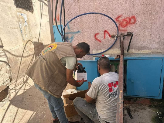 د. أبو هولي: شؤون اللاجئين بالمنظمة تزود مخيم "مار إلياس" في لبنان بـ 200 عداد مياه لصالح مشروع تكرير المياه الحلوة