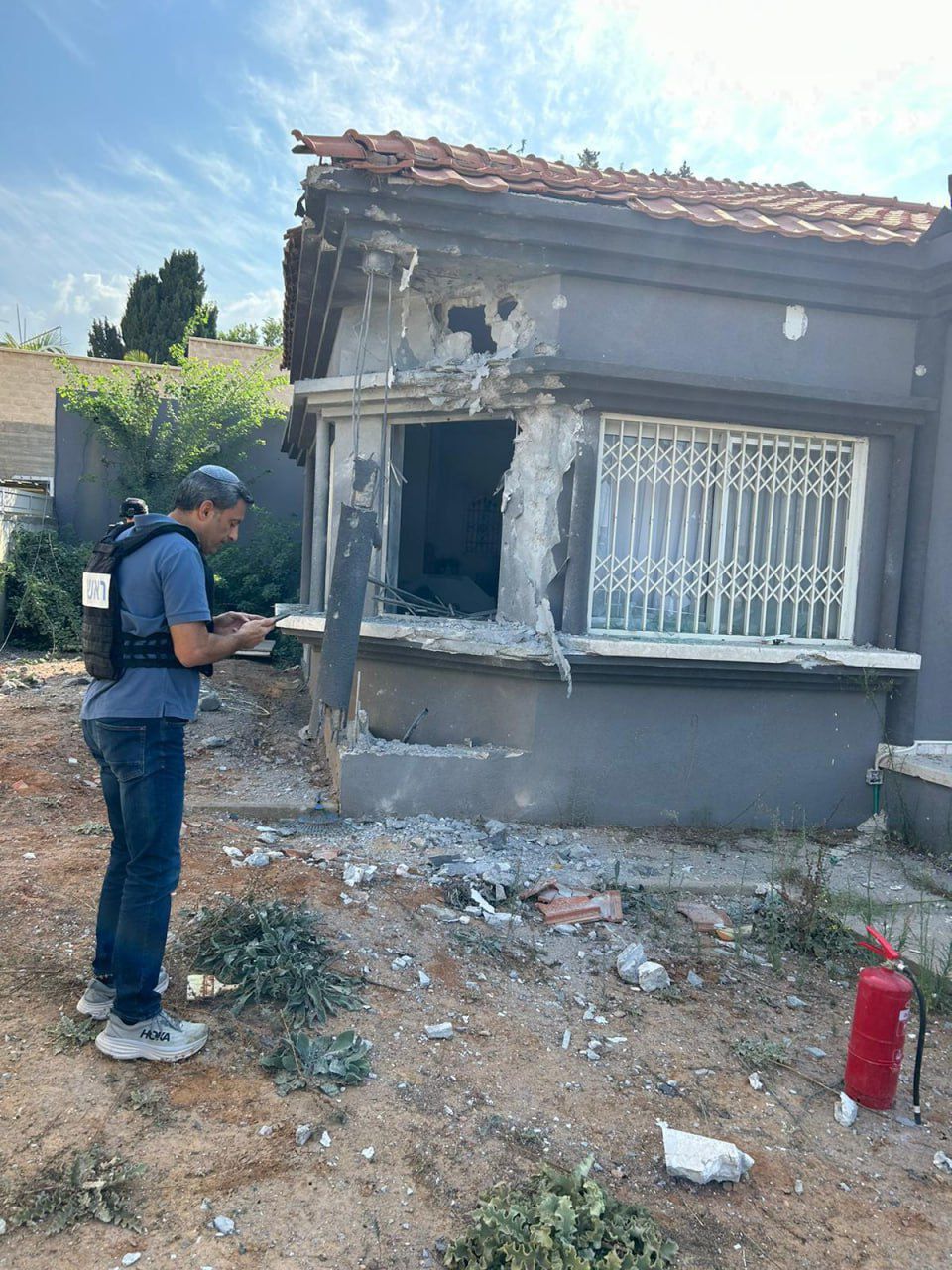 أضرار كبيرة في سديروت جراء الرشقة الصاروخية الأخيرة