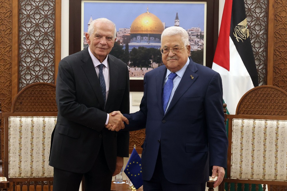 الرئيس عباس  يستقبل الممثل الأعلى للسياسة الأوروبية