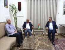 السفير دبور يبحث والنائب سعد أوضاع المخيمات الفلسطينية في لبنان
