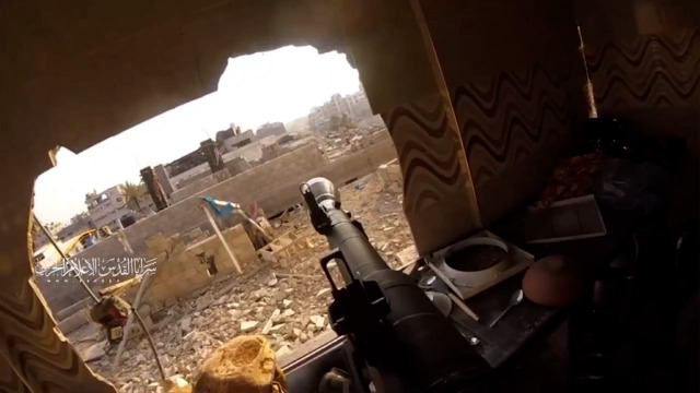 بالفيديو - بالعبوات والقذائف الصاروخية ... مشاهد تدمير "سرايا القدس" آليات الاحتلال المتوغلة في غزة