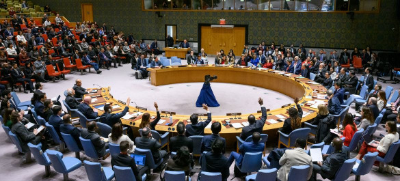 مجلس الأمن يبحث الأزمة الإنسانية في غزة