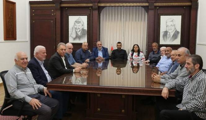 السفير دبور وأبو العردات يلتقيان قيادة حركة "فتح" في منطقة صيدا
