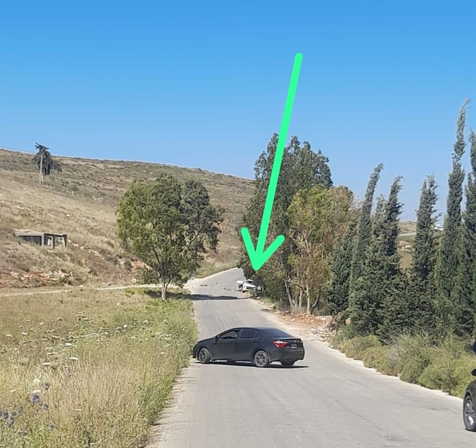 غارة إسرائيلية تستهدف سيارة بين بلدة الغندوية وبرج قلاويه