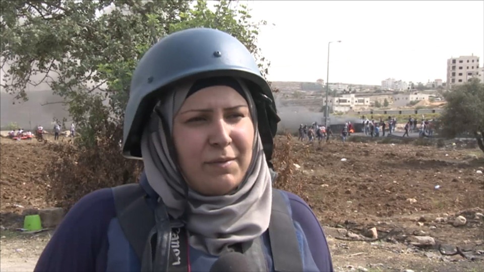 نقابة الصحفيين الفلسطينيين تستنكر اعتقال الاحتلال  الصحفية رشا حرز الله