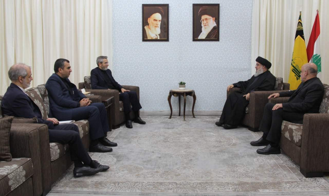 السيد نصرالله يستقبل وزير خارجية إيران بالوكالة علي باقري