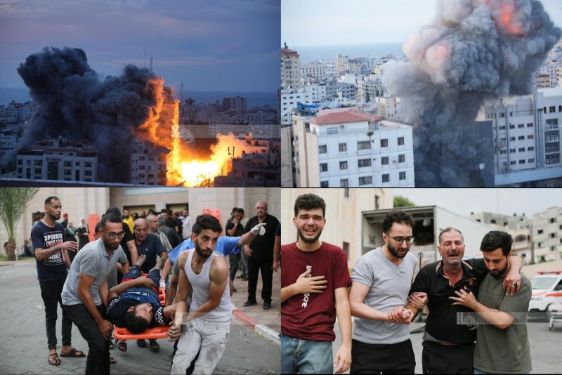 في اليوم الـ243 من العدوان على غزة: عشرات الشهداء والجرحى في قصف الاحتلال لعدة مناطق
