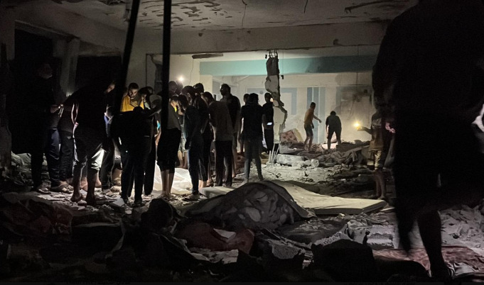 مجزرة إسرائيلية جديدة في غزة... عشرات الشهداء والجرحى بعد قصف مدرسة تؤوي نازحين