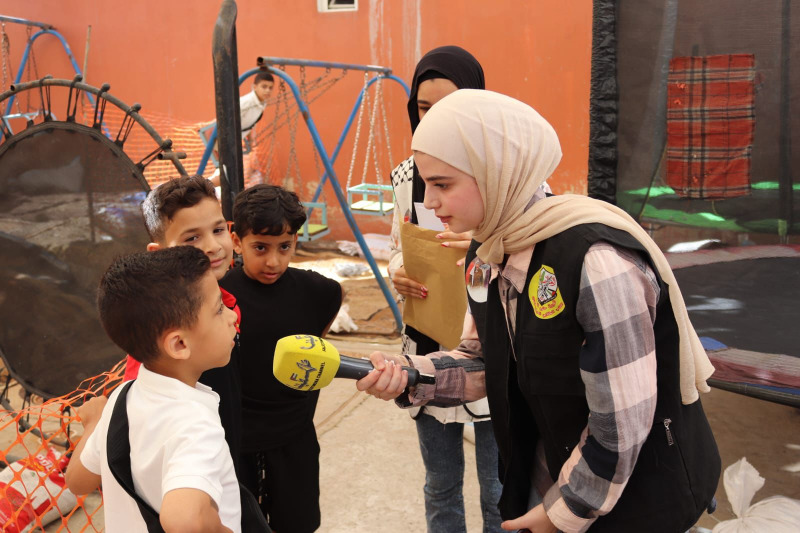 بدعمٍ من دائرة شؤون اللاجئين الفلسطينيين وسفارة دولة فلسطين في لبنان .. المكتب الطلابي لحركة "فتح" ينفذ مسابقة "رسالة إلى غزة"