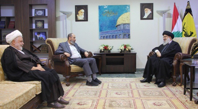 السيد نصرالله يستقبل الأمين العام لـ"الجماعة الإسلامية" لبحث التطورات السياسية والأمنية!