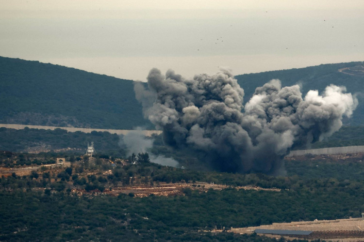 بالصورة - الأقمار الإصطناعية تظهر حجم الدمار في عيتا الشعب جراء القصف الإسرائيلي