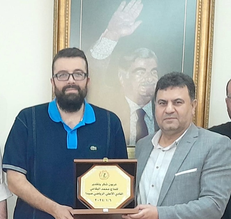 انتخاب أحمد الحريري رئيسًا للنادي الأهلي الرياضي – صيدا