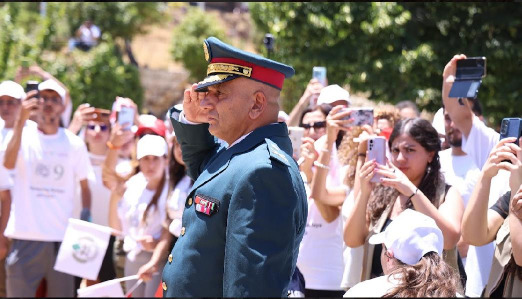 احتفال بمناسبة عيد الجيش في راشيا