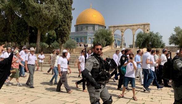 مستوطنون يقتحمون "المسجد الأقصى" وبن غفير يدعو إلى "إنشاء كنيس يهودي" داخله