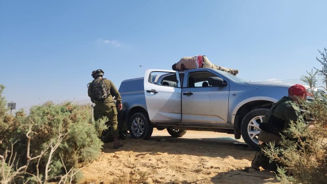 حدث أمني  وتوتر على الحدود الأردنية - الفلسطينية  قرب البحر الميت