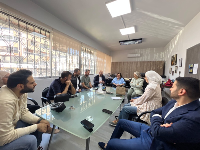 رئيس لائحة صيدا بدّها ونحنا قدها عمر مرجان زار جمعية المواساة