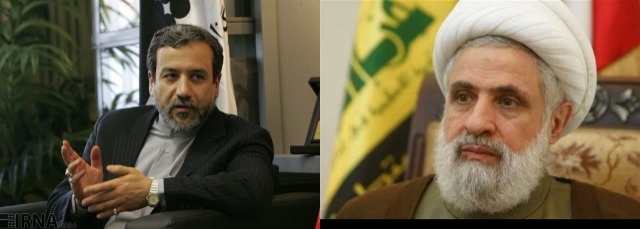 الشيخ نعيم قاسم يلتقي عراقجي...