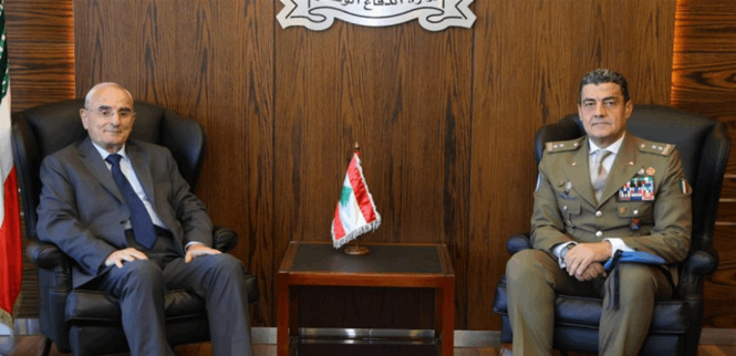 وزير الدفاع يستقبل قائد "اليونيفل" الجديد.. وتأكيد دعم لبنان الكامل للقرار 1701